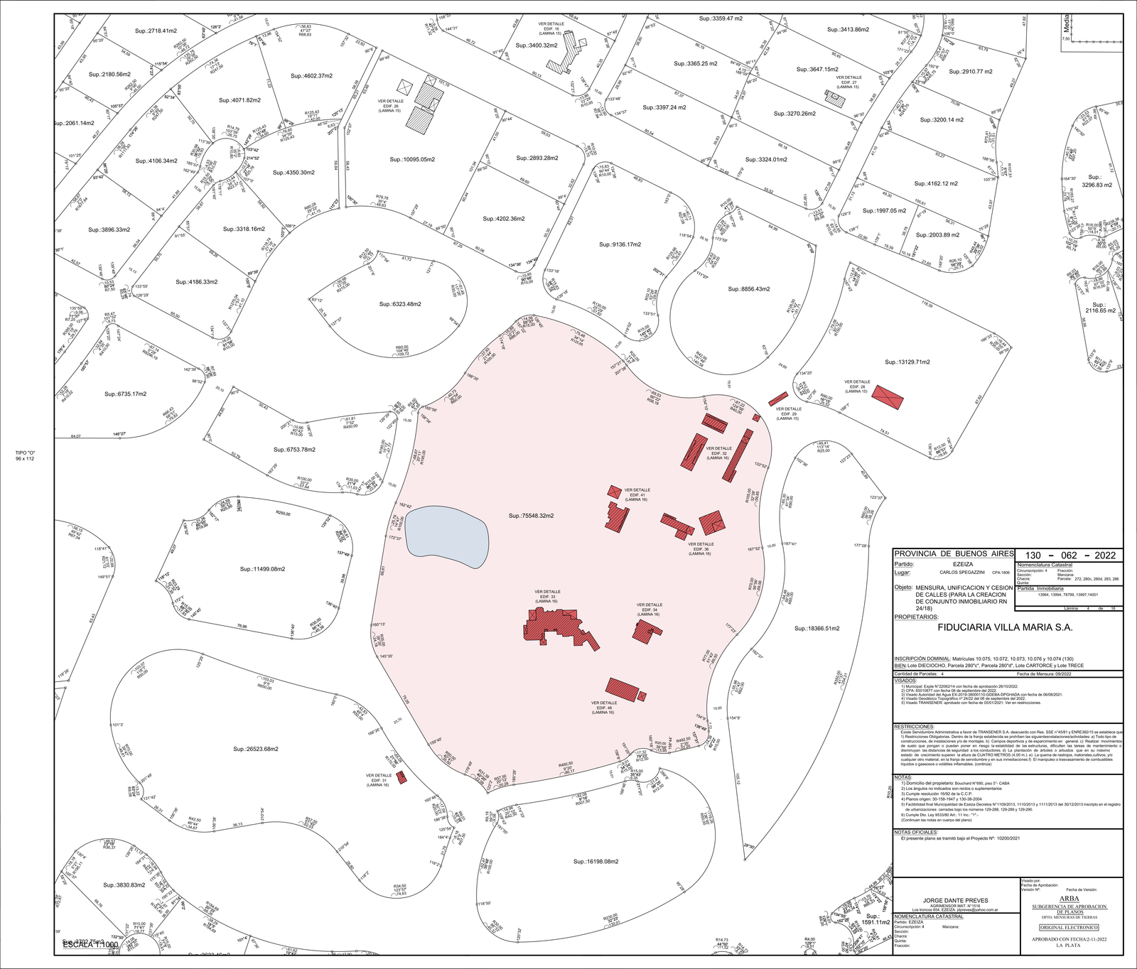 Plano de Mensura_Hotel